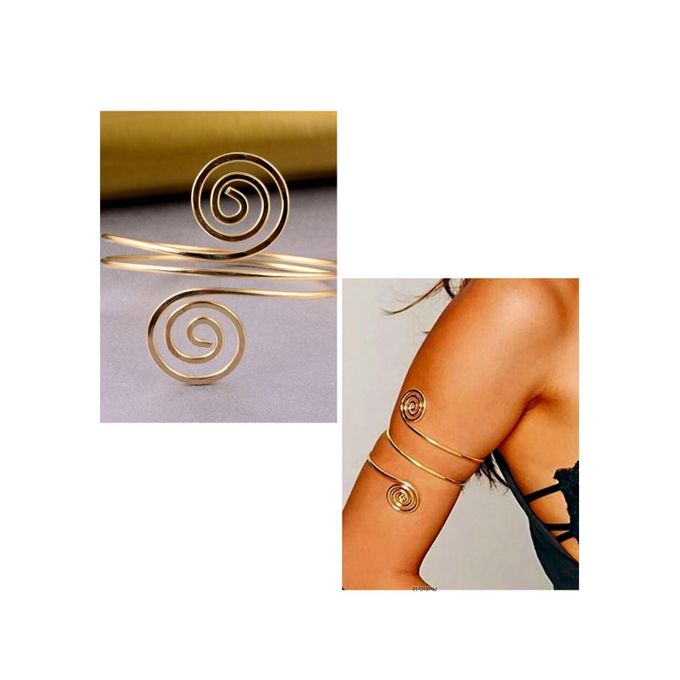 Gold arm cuff-Essy